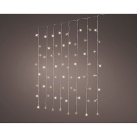 LED žibintai užuolaidoms Lumineo Šiltai balta
