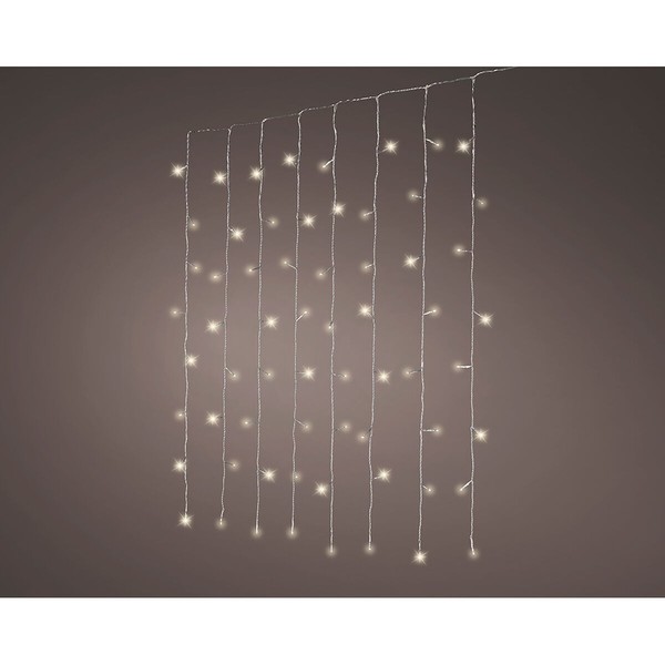 LED aizkaru gaismas Lumineo Silts balts