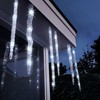 LED aizkaru gaismas Lumineo Aukstā gaisma Balts Caurspīdīgs