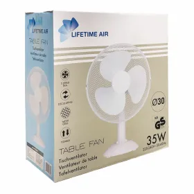 Stalinis ventiliatorius Lifetime Balta 35 W 34 x 23,5 x 46 cm