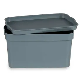Monikäyttöinen laatikko Kipit Harmaa Muovinen 2,3 L (24 osaa)