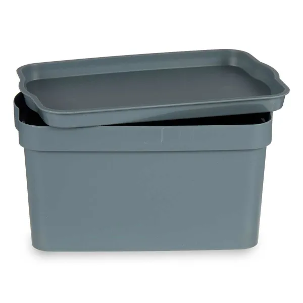 Monikäyttöinen laatikko Kipit Harmaa Muovinen 2,3 L (24 osaa)
