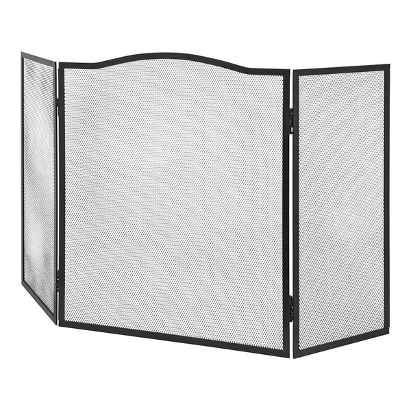 Židinio apsauga EDM 85749 Juoda 101 x 0,5 x 61 cm