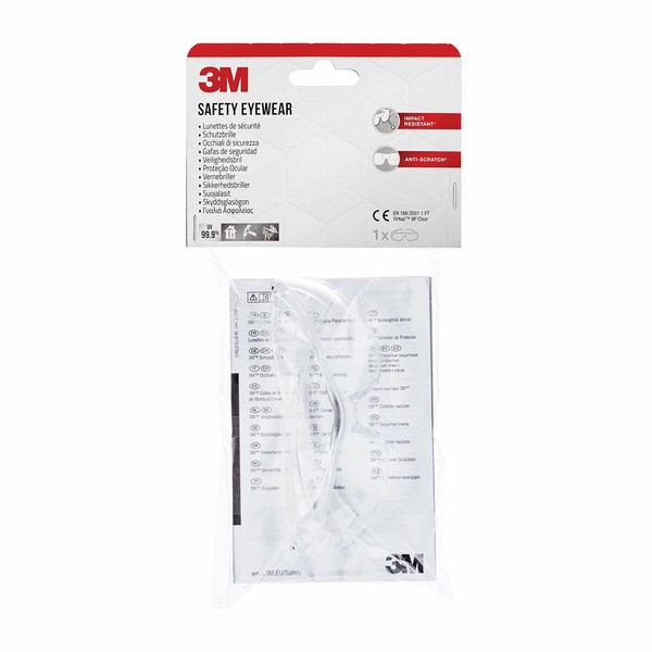 Safety glasses 3M Colourless Plastic