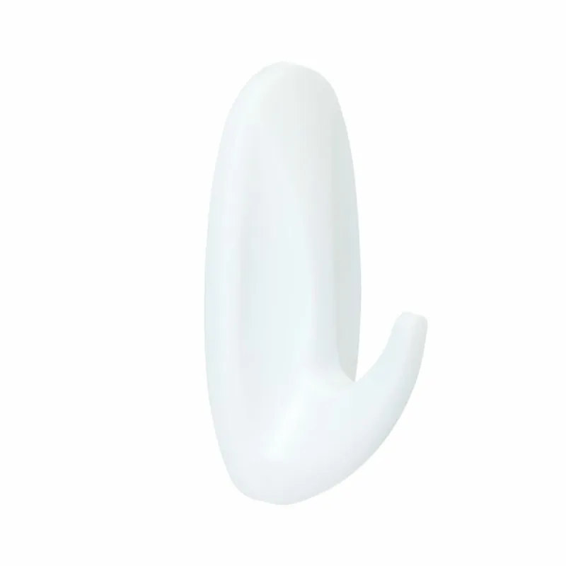 Kabliukas pakabinti 3M 1,3 kg Balta Metalinis Plastmasinis (2 vnt.)