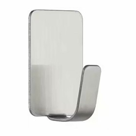 Hook for hanging up 3M Stainless steel 225 g 19 X 30 X 15 MM Silver (4 Units)