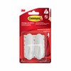 Подвесной крючок 3M 1,3 kg Белый Металл (2 штук)