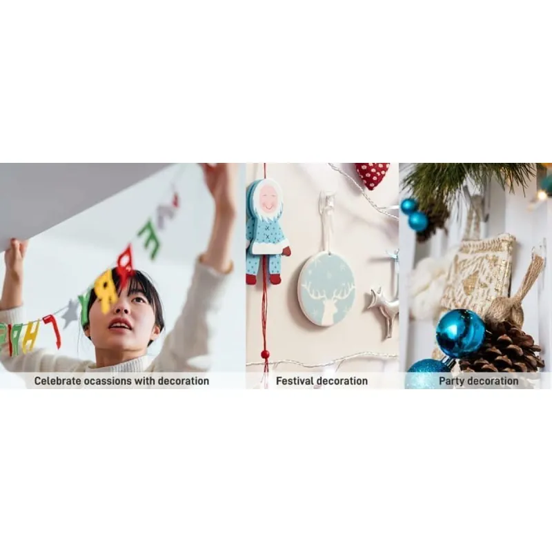Hook for hanging up 3M 225 g Transparent Plastic (6 Units)