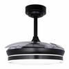 Plafondventilator CristalRecord 85-065-46-180 Melns