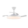 Ceiling Fan with Light CristalRecord White 72 W (3000 K) (4000 K)