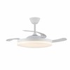 Ceiling Fan with Light CristalRecord White 72 W (3000 K) (4000 K)
