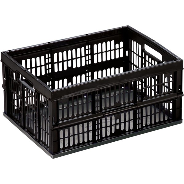 Basket set Mondex Black 32 L