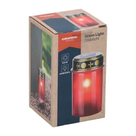 LED Candle Grundig Red
