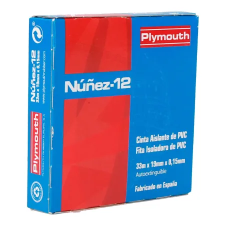 Insulating tape Plymouth Black PVC