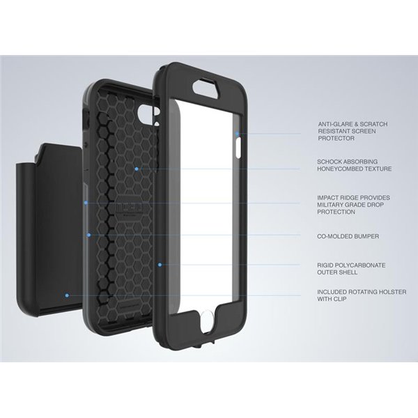 Incipio Performance Series Max iPhone 7 case (white/blue)