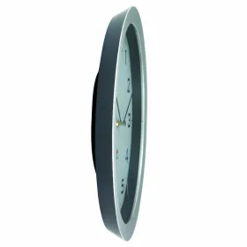 Настенное часы Archivo 2000 Серый Металл Стеклянный Ø 38 cm Белый Круглый
