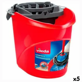 Kibiras grindų plovimui Vileda Raudona 10 L (5 vnt.)