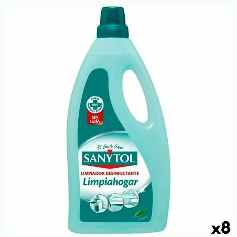 Surface cleaner Sanytol 1,2 L Disinfectant Home (8 Units)