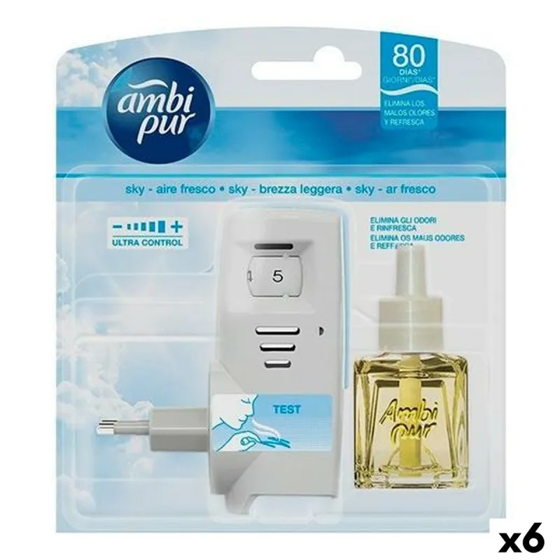 Elektriskais Gaisa Atsvaidzinātājs + Uzpildītājs Ambi Pur Atdzesēts 21 ml (6 gb.)