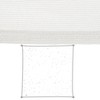 Shade Sail Vela sombreo White 5 x 5 m 300 x 300 x 0,5 cm Awning