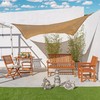 Shade Sail Vela sombreo White 5 x 5 m 300 x 300 x 0,5 cm Awning
