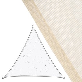 Shade Sail Vela sombreo Beige 5 x 5 m 500 x 500 x 0,5 cm Awning