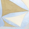 Shade Sail Vela sombreo Beige 5 x 5 m 500 x 500 x 0,5 cm Awning