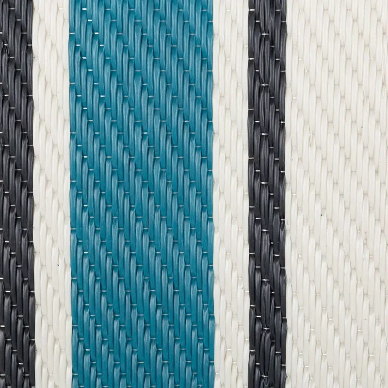 Outdoor rug Milos Blue polypropylene