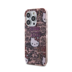 Hello Kitty IML Tags Graffiti - iPhone 13 Pro Max case (pink)