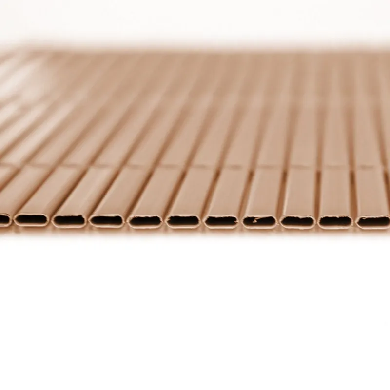 Ограждение сада Коричневый PVC 1 x 300 x 100 cm
