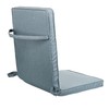 Chair cushion Blue 123 x 48 x 4 cm