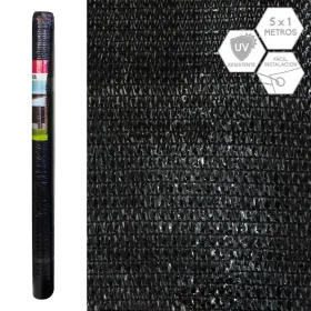 Paslėpimo tinklelis Mallas Juoda 1 x 500 x 100 cm 90 %