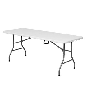 Folding Table Catering White 180 x 70 x 74 cm