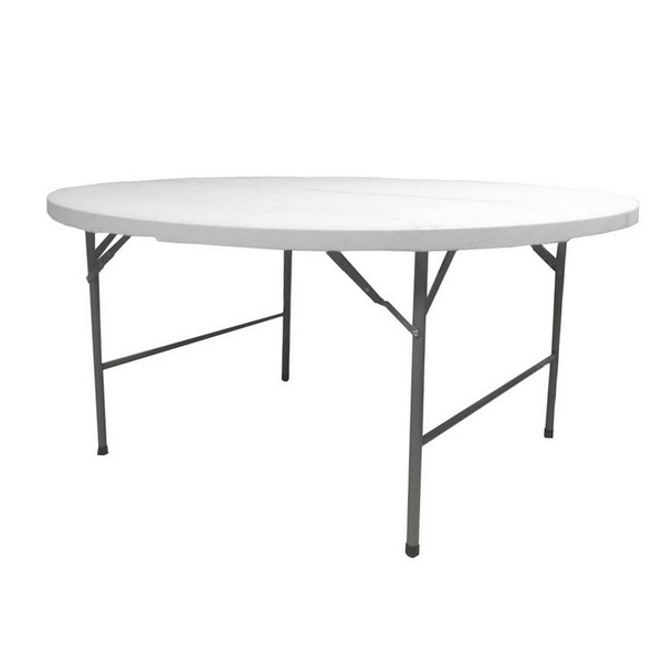 Складной стол Catering Белый 122 x 122 x 74 cm