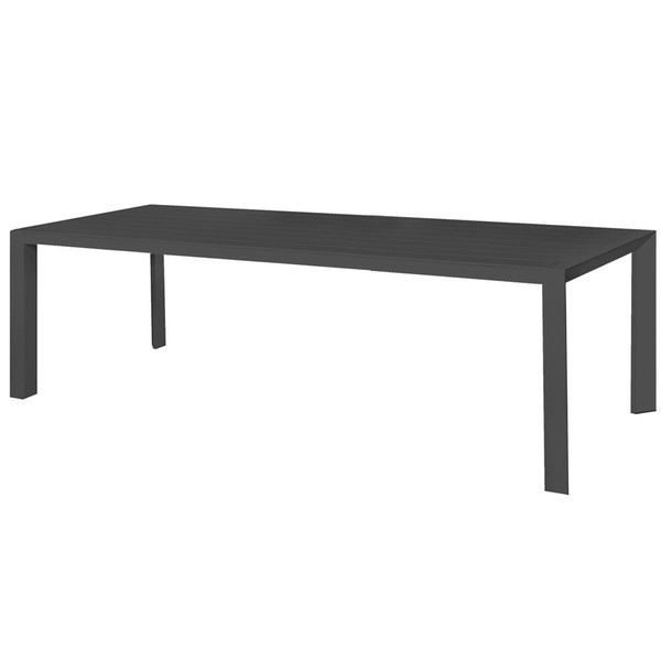 Valgomojo stalas Io Grafito Aliuminis 280 x 100 x 75 cm
