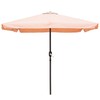Sunshade Monty alu Beige Aluminium 250 x 250 x 244 cm