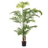 Dekoratyvinis augalas Poliuretanas Cementas Areca 150 cm
