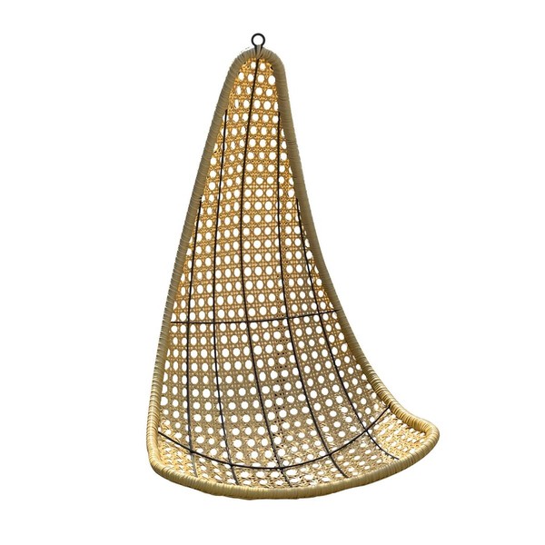 Dārza dīvāns Niva Pakarināšanai Bēšs Rotangpalma 82 x 84 x 132 cm