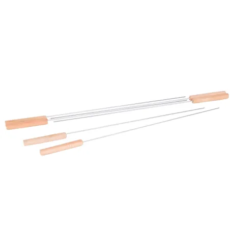 Šašlykinių rinkinys Barbacoa Nerūdijantis plienas 40 x 0,5 x 0,5 cm
