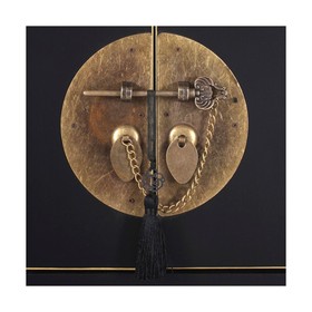 Hall ORIENTE Black Golden 95 x 26 x 90 cm