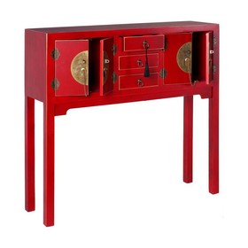 Hall ORIENTE Red Golden 95 x 26 x 90 cm