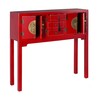 Hall ORIENTE Red Golden 95 x 26 x 90 cm