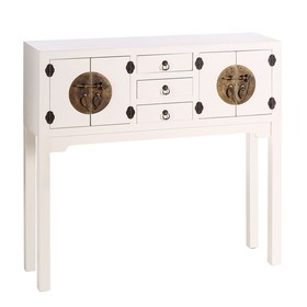 Hall ORIENTE White Golden 95 x 26 x 90 cm