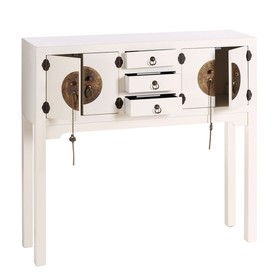 Hall ORIENTE White Golden 95 x 26 x 90 cm