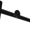Paltų kabykla 59 x 39 x 177,5 cm Juoda Metalinis industrinis