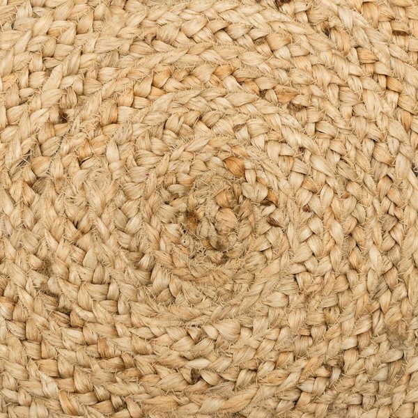 Ковер 120 x 120 x 1 cm Натуральный Джут