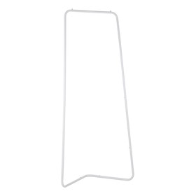 Coat rack 81 x 38 x 182 cm Metal White