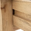 Nightstand 58 x 43 x 70 cm Natural Mindi wood