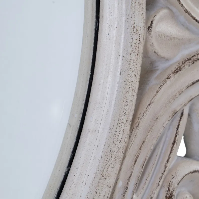 Wall mirror White 71 cm 122,7 x 4,8 x 122,7 cm