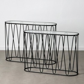 Set of furniture Black 107 x 35,5 x 79 cm